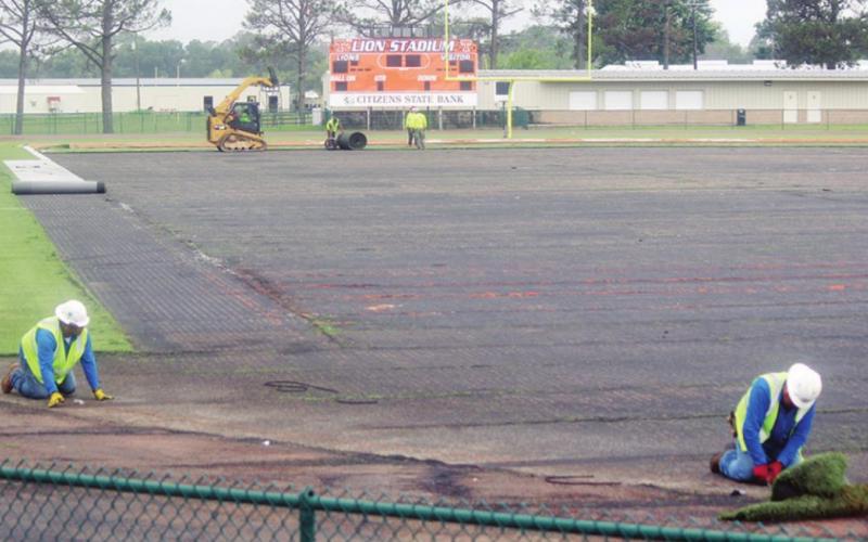 Lion Stadium undergoes renovations