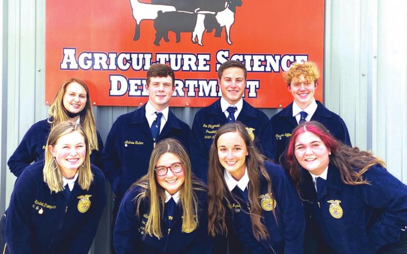 Teague FFA elects officers for 2020-21