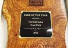FairField lake named State Park oF the Year