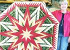 Quilter challenges herself all the way to a blue ribbon