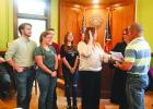 Elected Freestone County officials take oath of office