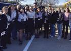 HOSA students compete, send one to state