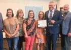 Skinner honored as Region 12 Superintendent of the Year