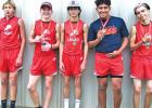 Nine runners medal in cross-country meet