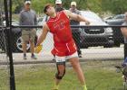 Linscomb wins discus, clinches berth at Class 3A state meet